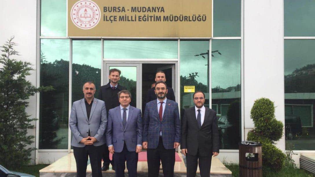 Bursa İl Müftüsü Yavuz Selim KARABAYIR, İlçe Milli Eğitim Müdürlüğümüzü ziyaret etti.