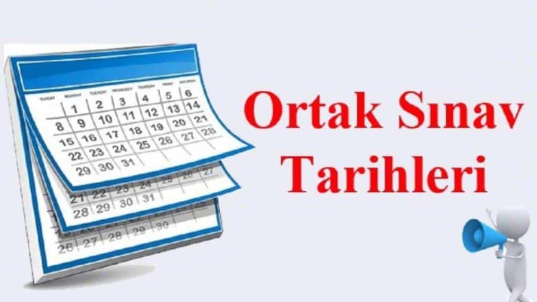 Ülke Geneli ve İl Geneli 2.Ortak Yazılı Sınav Takvimi