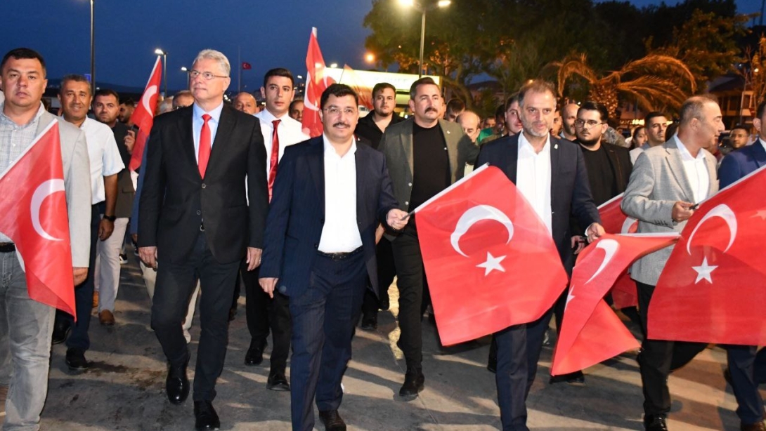 15 Temmuz programı ilçemizde icra edildi.