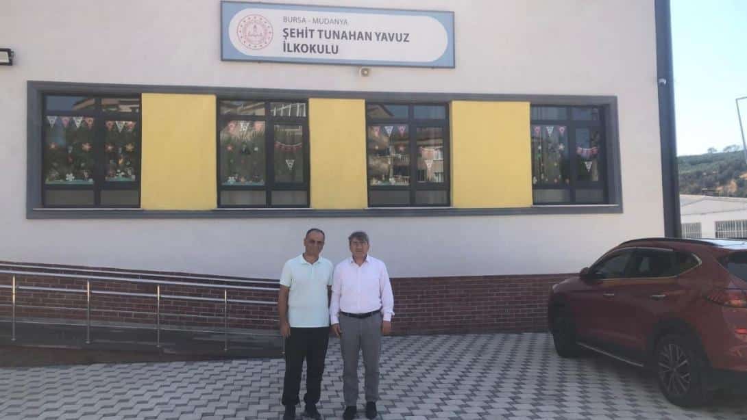 İlçe müdürümüz Suat TOPAL ilçemiz Tunahan Yavuz İlkokulunda incelemelerde bulundu.